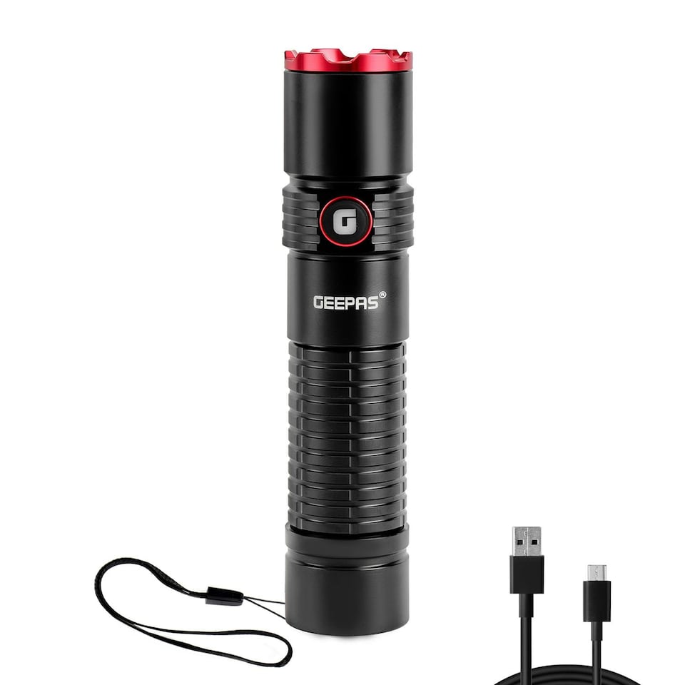 image 1 of GEEPAS Mini Portable Flashlight, 2500 Lumens