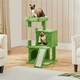 image 2 of Yaheetech 92 cm Cat Tower with Double Condos Green