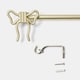 image 4 of OHS Bow Finial Curtain Pole Extendable 16mm Metal End Rod