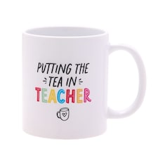 Putting the Tea in Teacher Mug by Widdop Gifts