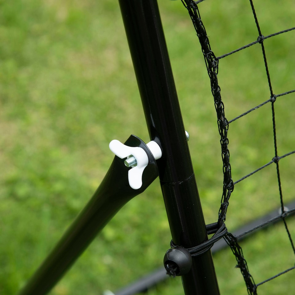 image 1 of HOMCOM Rebounder Net Goal for Kids, Adults, Baseball, Football Training