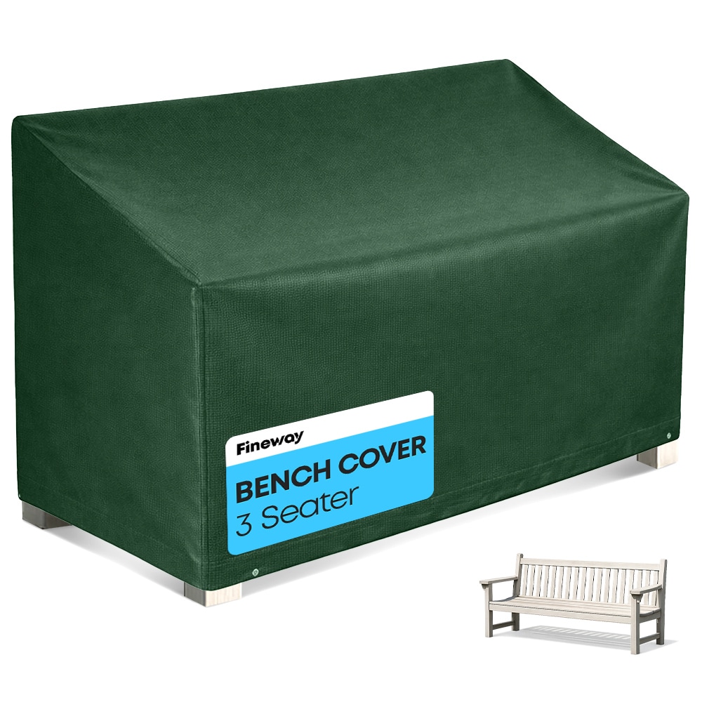 3 Seater Bench Cover Green