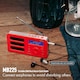 image 6 of Portable DAB/DAB+/FM Radio Dual Alarm Clock with Built-In Rechargeable Battery - RDS, DRC, Prune & AUX Output - August MB225R