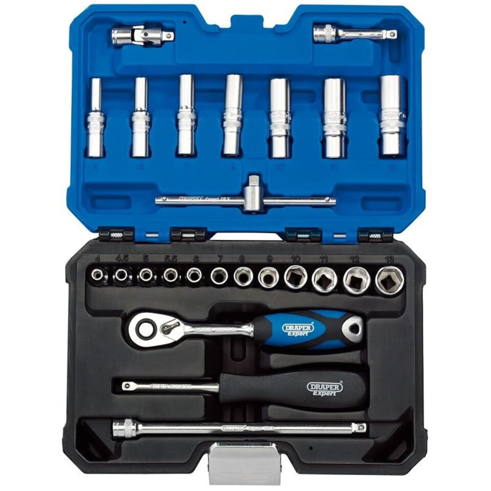 1/4" Sq.Dr 25Pc Socket Set - 16443