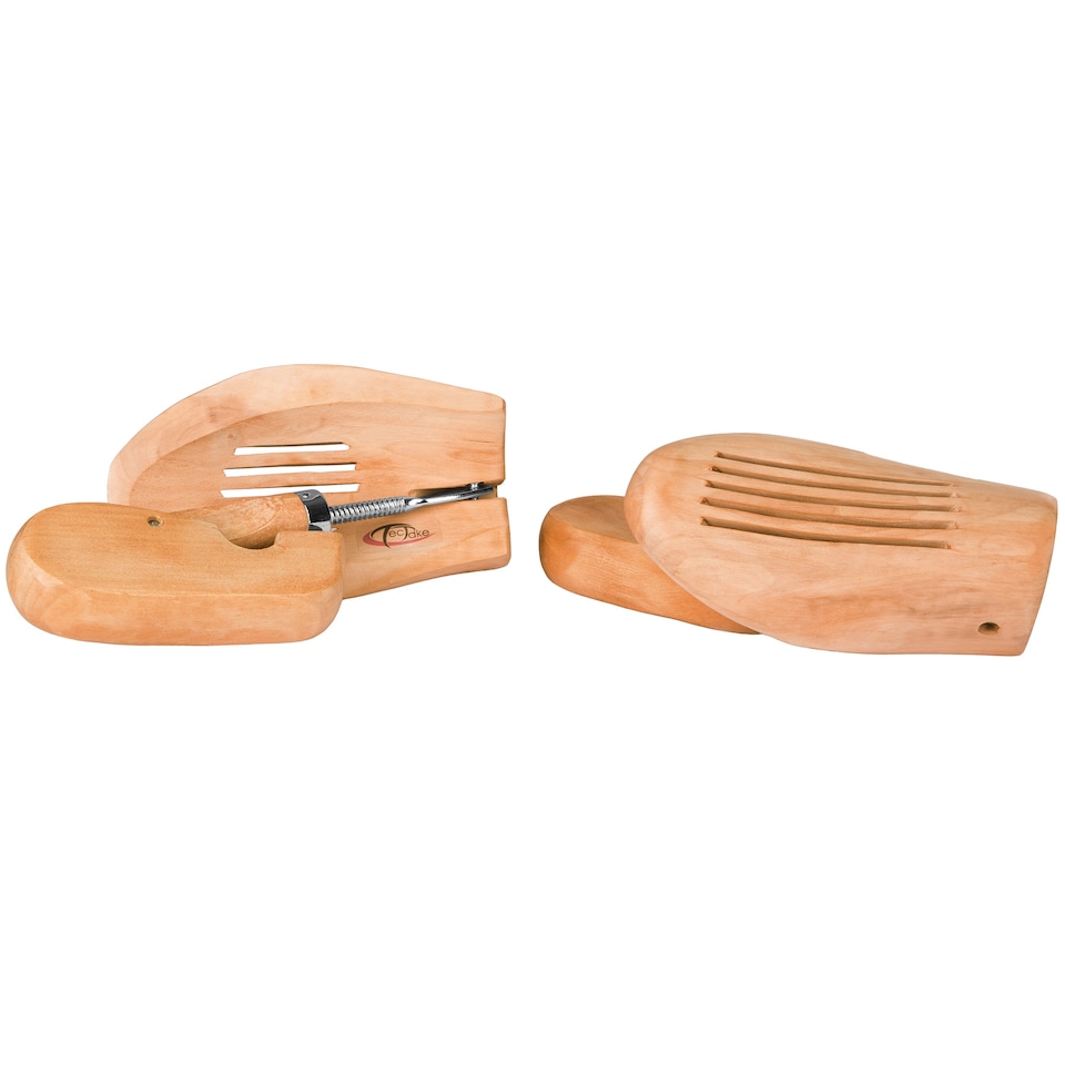 image 1 of Shoe Stretcher Pair - made of lotus wood, for womens and mens shoes | Brown | brown | 46-48 | 1