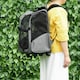 image 7 of PawHut Pet Travel Backpack Bag Cat Puppy Dog Carrier w/ Trolley and Telescopic