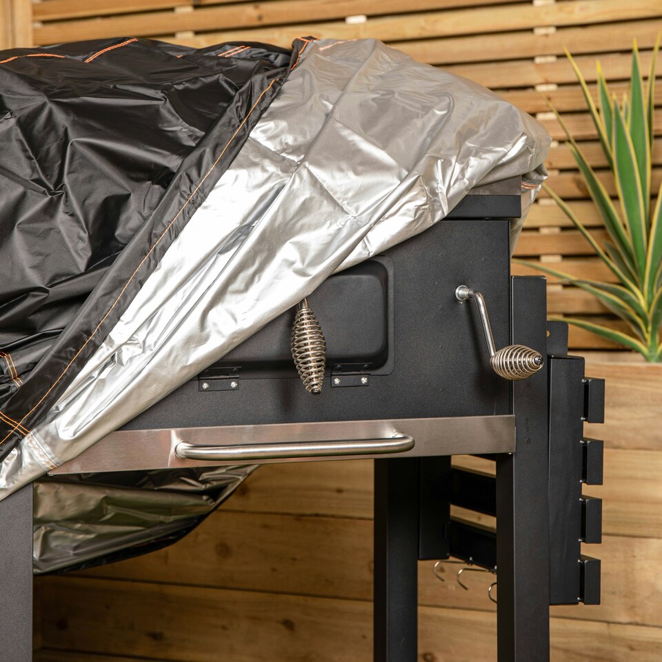 image 1 of Samuel Alexander Heavy Duty Waterproof Anti UV Windproof Outdoor Protective Garden BBQ Cover Black