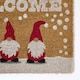 image 2 of Homescapes Coir Doormat Christmas Gonk - 40 x 60 cm