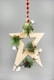 image 1 of Wooden Hanging Decoration Star Shape Cream 25X1.2X36 CM