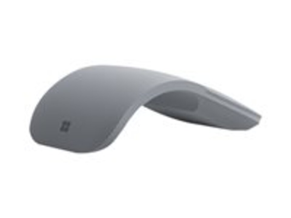 Microsoft Surface Arc Mouse - Mouse - optical - 2 buttons - wireless - Bluetooth 4.1 - light grey - commercial