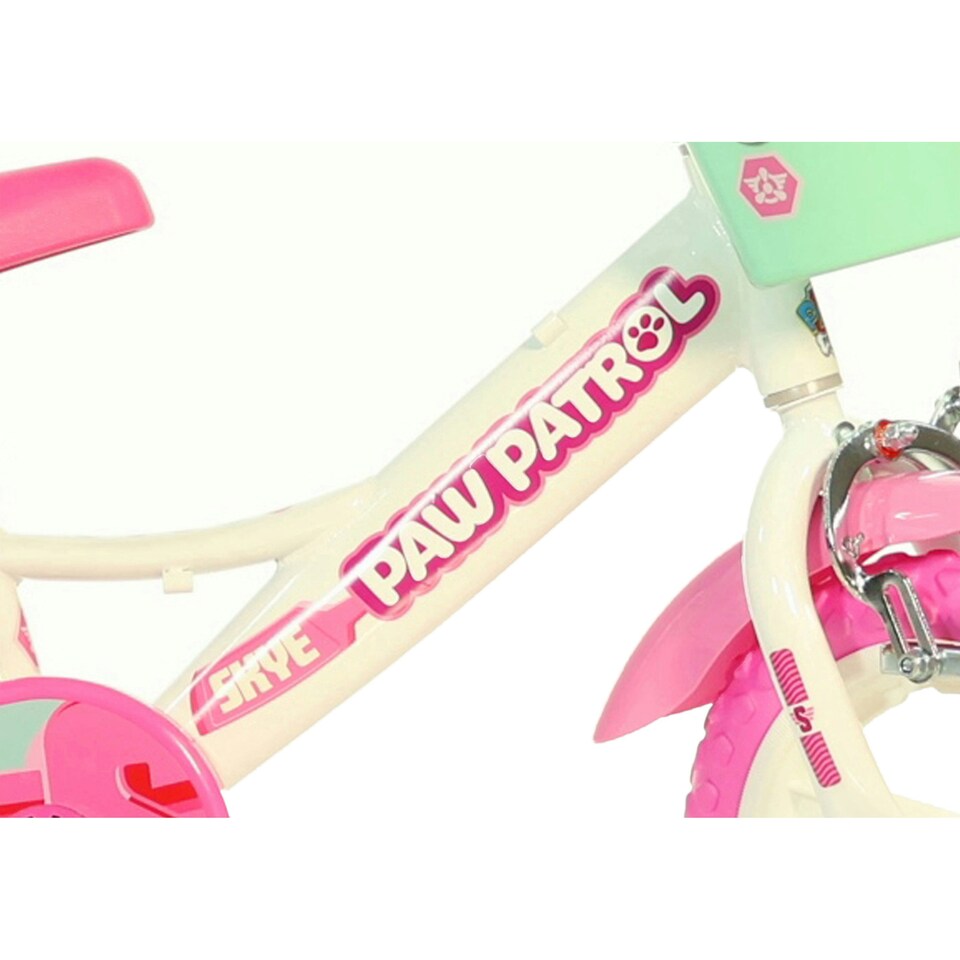 image 1 of Dino Kids Bike Paw Patrol 12 inch Bicycle Pink | Multi