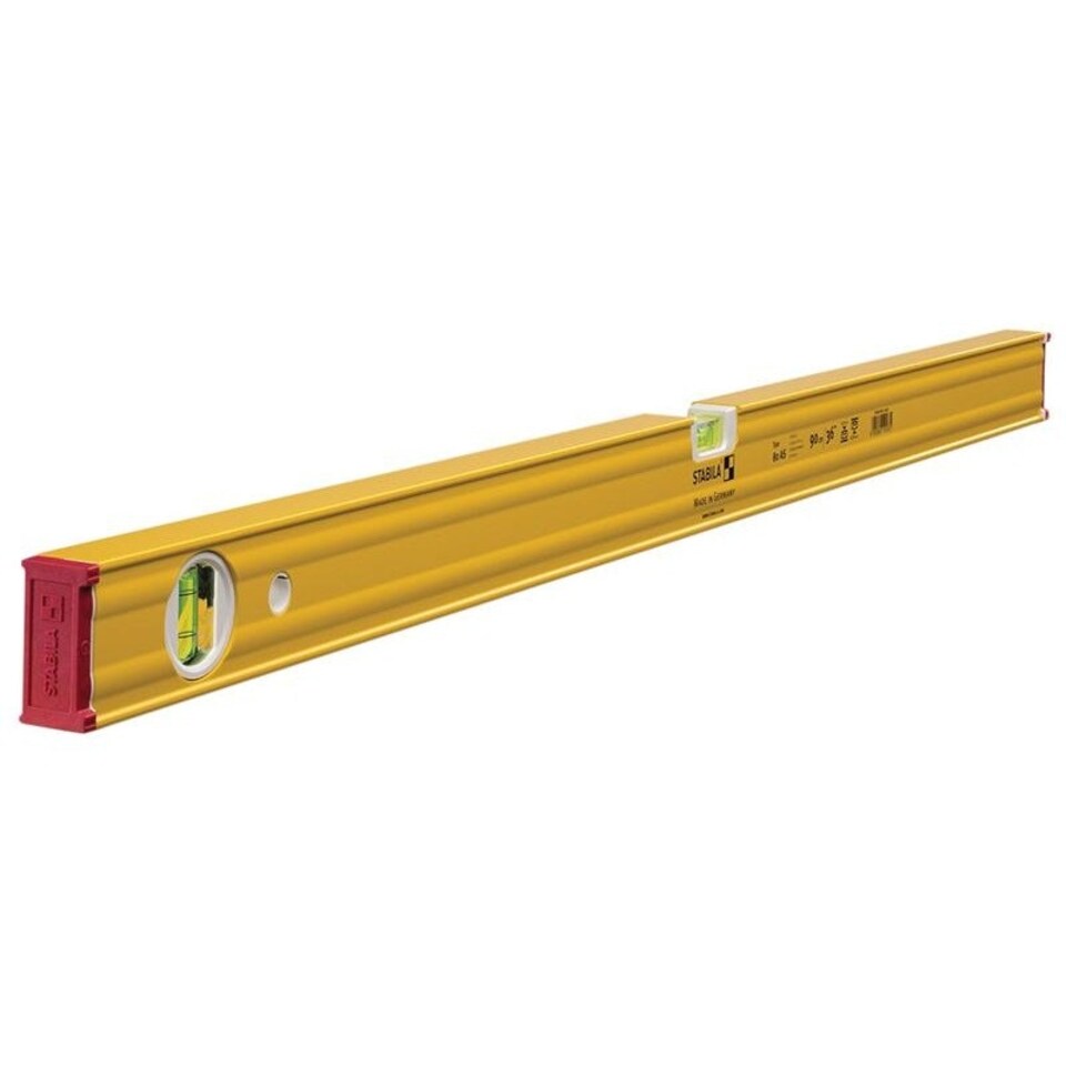 Stabila 80 As Single Plumb Box Section Spirit Level - Multi Colour - 19167 90cm
