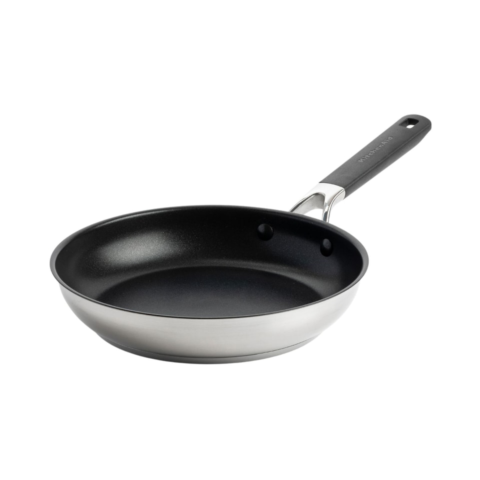image 1 of KitchenAid Classic Stainless Steel Frying Pan, 28cm