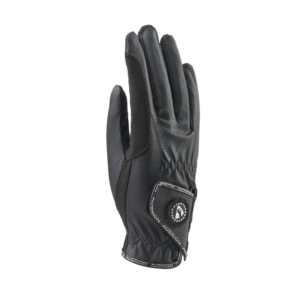 image 1 of Shires Aubrion Aachen Riding Gloves White | Size: Medium
Colour: White