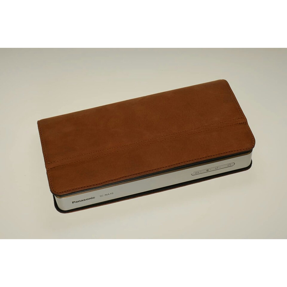 image 1 of Panasonic SH-ANA10E-T Black Leather Cover for SC-NA10EG-A Speaker