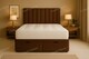 image 1 of Ottoman foot lift brown teddy fabric 4ft6 double bed set