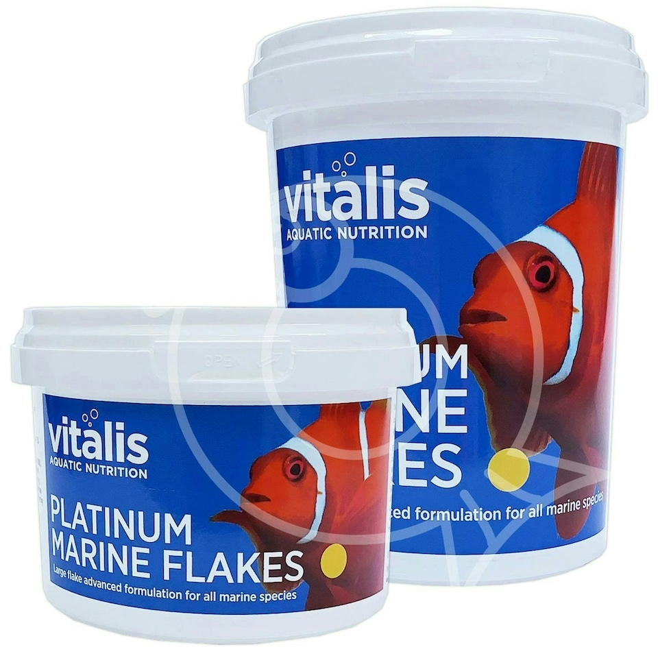 image 1 of Vitalis Platinum Marine Flakes Clear