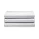 image 2 of Belledorm 400 Thread Count Egyptian Cotton Flat Sheet - White - Kingsize