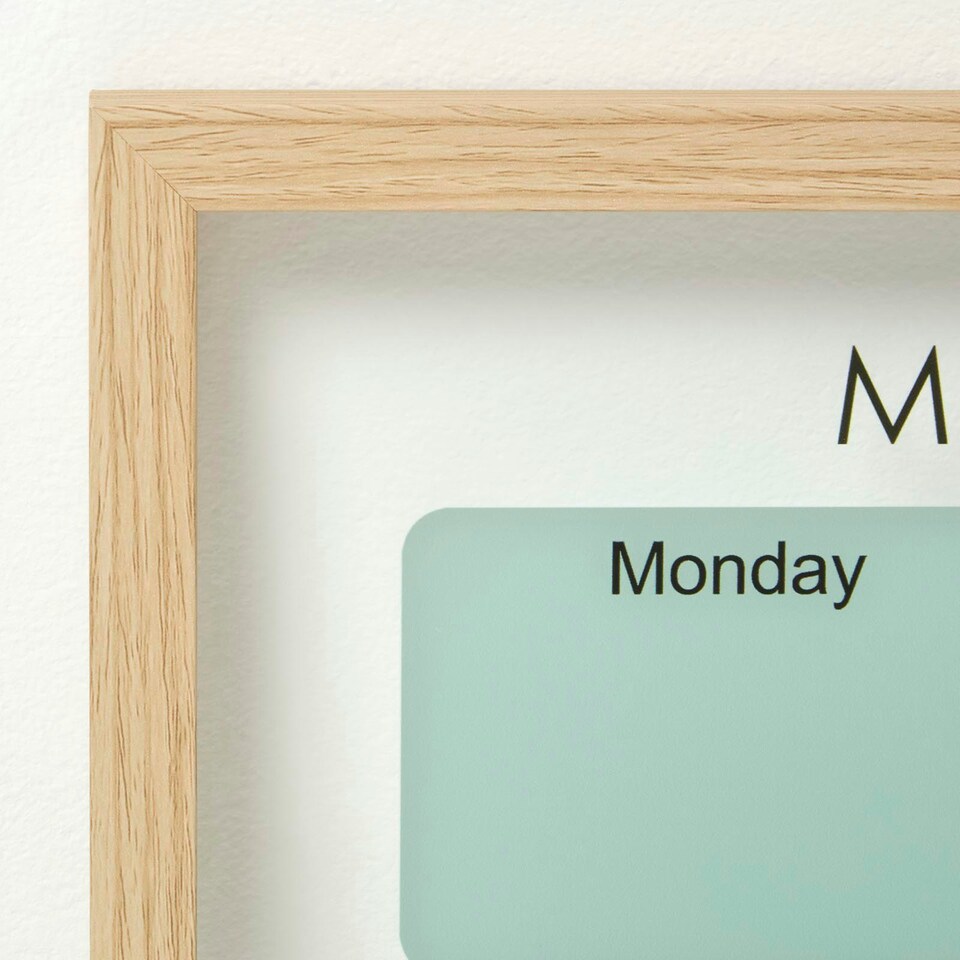 image 1 of Homescapes Weekly Memo Board and Meal Planner, Set of 2