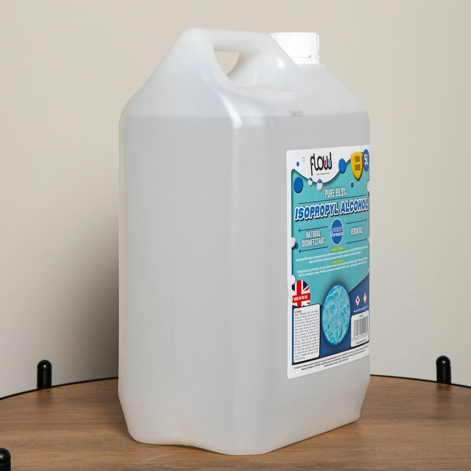 image 1 of 5 Litre 99% Isopropyl Alcohol Cleaning Solution