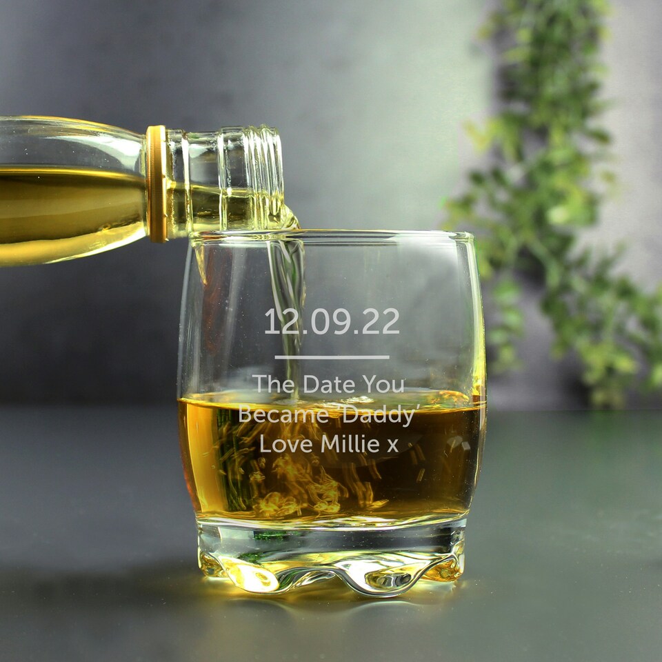 image 1 of Personalised Free Text Tumbler Clear