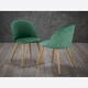 image 2 of Vasey Chairs Green (Pk 2) Green