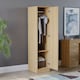 image 10 of Vida Designs Riano 1 Door Wardrobe With Shelf & Clothes Rail, Pine