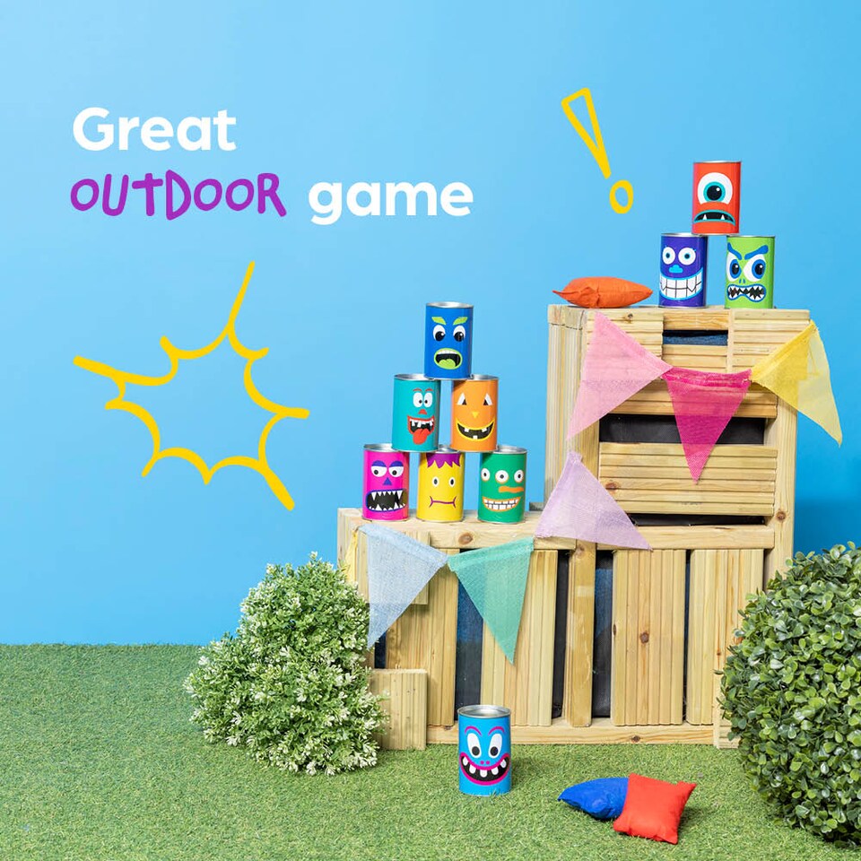 image 1 of Tin Can Alley Garden Game