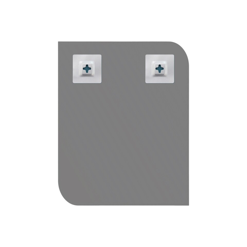 image 1 of Showerdrape Islington Rectangular Wall Mounted Frameless Bevelled Edge Bathroom Mirror 70 x 50cm | Chrome | Mirror | 1