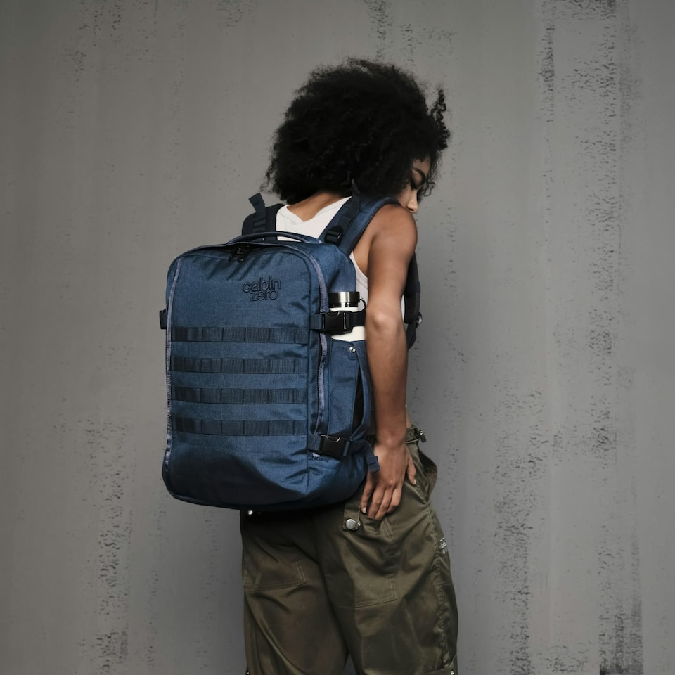 image 1 of Military Backpack 28L Navy Blue