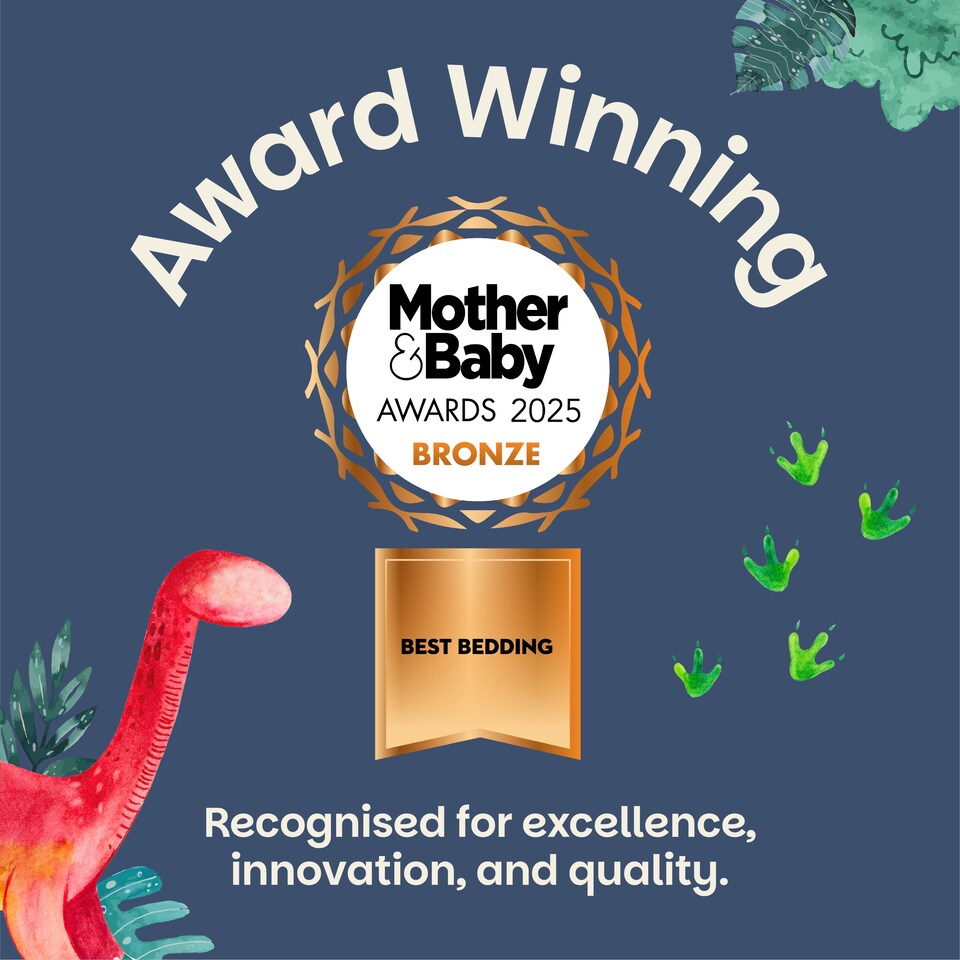 image 1 of Lynmark® Toddler Potty Training Bed Pads, Absorbs Up to 1200ml, 90x85cm Dinosaur | White | Dinosaur | 1