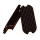 image 2 of Lorina Rubber Horse Fillis Stirrup Treads (Pack of 2) - Black - 5in