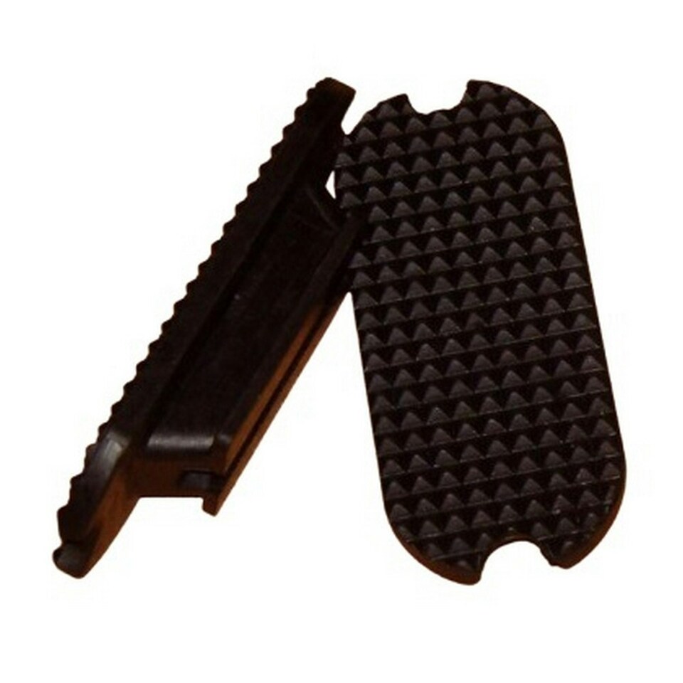 image 1 of Lorina Rubber Horse Fillis Stirrup Treads (Pack of 2) - Black - 5in
