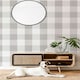 image 2 of NuWallpaper NU3671 Buffalo Plaid Peel & Stick Wallpaper, Grey Multi