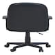 image 4 of Interiors By Premier Comfortable Black Small Home Office Chair, Ergonomic Work From Home Chair, Movable Ergonomic Office Chair