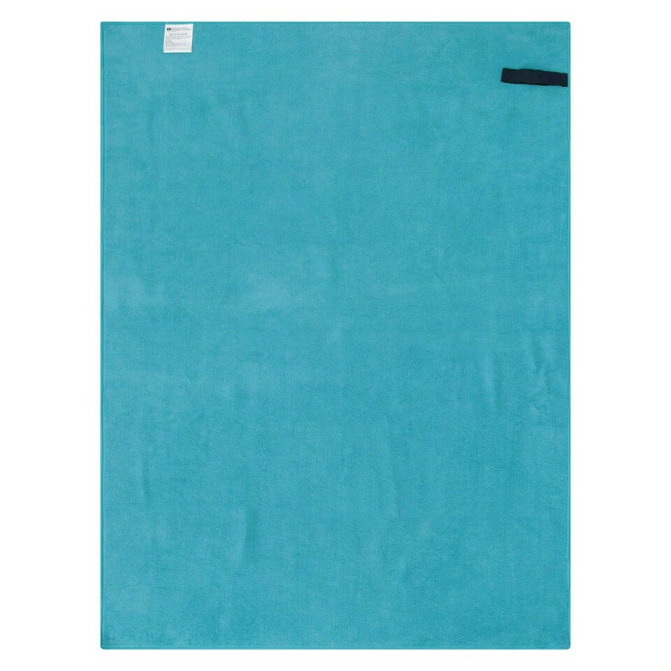 image 1 of Mountain Warehouse Unisex Travel Towel Male Female Fast Drying Beach Towels Blue | Teal | One size