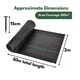 image 5 of Marco Paul Weed Control Fabric Membrane Ground Sheet Black