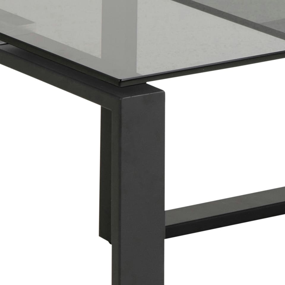 image 1 of Katrine Coffee Table Set with Smoked Glass Top