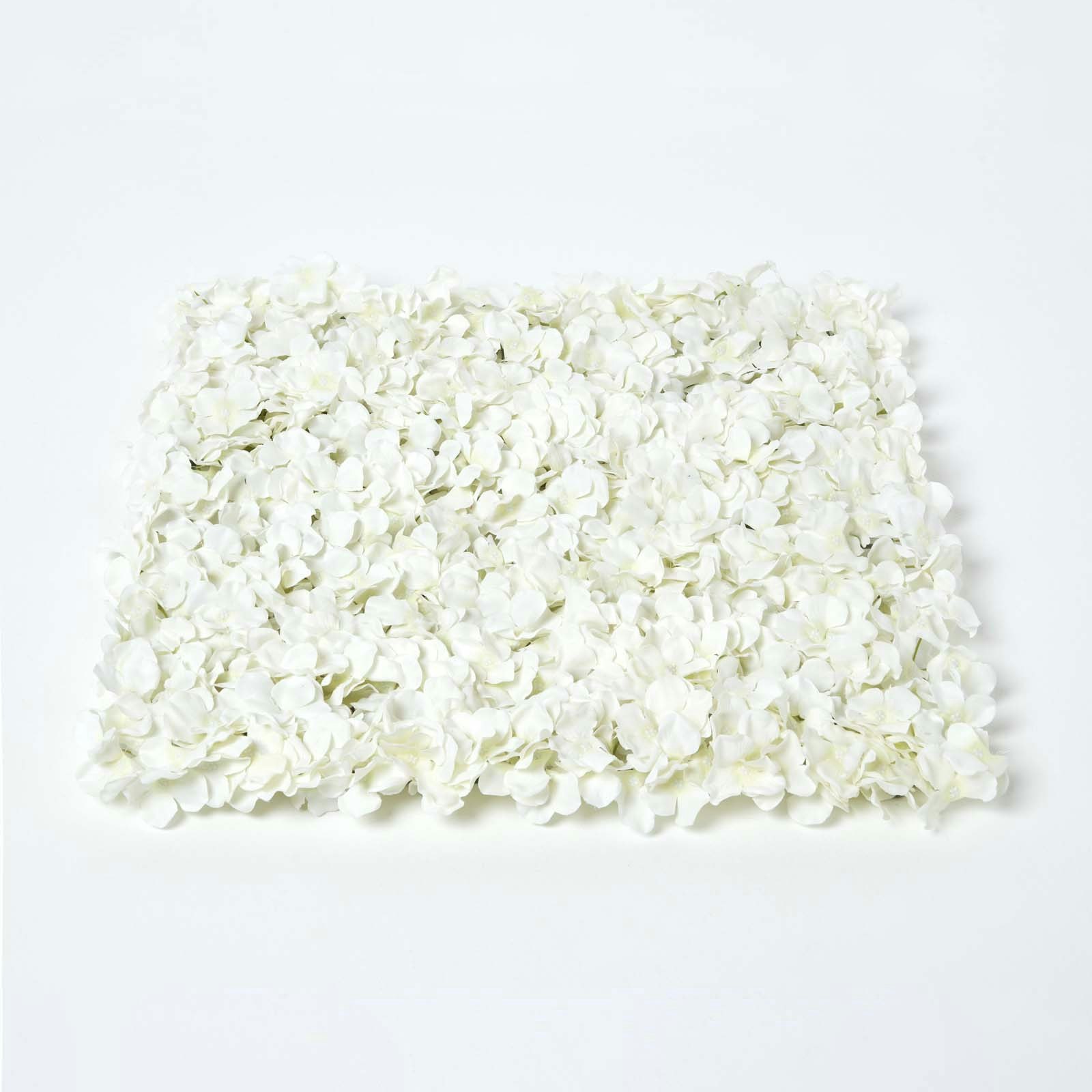 Homescapes Cream Hydrangea Flower Wall Tile, 50 x 50 cm