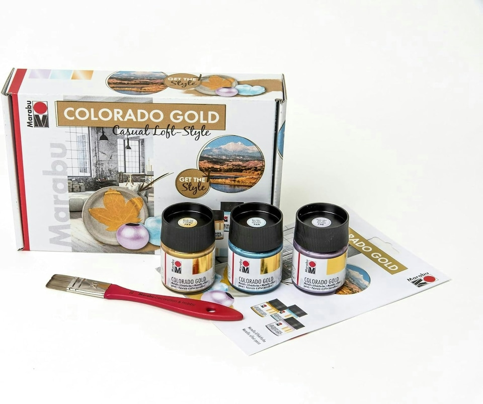 image 1 of Marabu Colourado Gold Set Casual Loft-Style, Multicoloured, Single Set