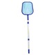 image 1 of LEAF DEBRIS SKIMMER MESH NET SWIMMING POOL 3 WAY TELESCOPIC CLEANING WITH POLE