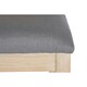 image 4 of Dining Chair DKD Home Decor Fir Polyester Dark grey (46 x 61 x 86 cm) Grey