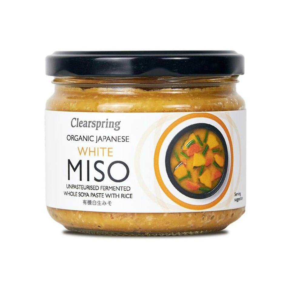 Organic Unpasteurised Japanese White Miso Paste 270g (Clearspring)