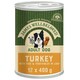 image 1 of James Wellbeloved Adult Wet Dog Food Tins Turkey & Rice in Loaf 12 x 400g