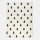 image 5 of OHS Christmas Tree Polar Print Fleece Blanket Throw, 120x150cm - White