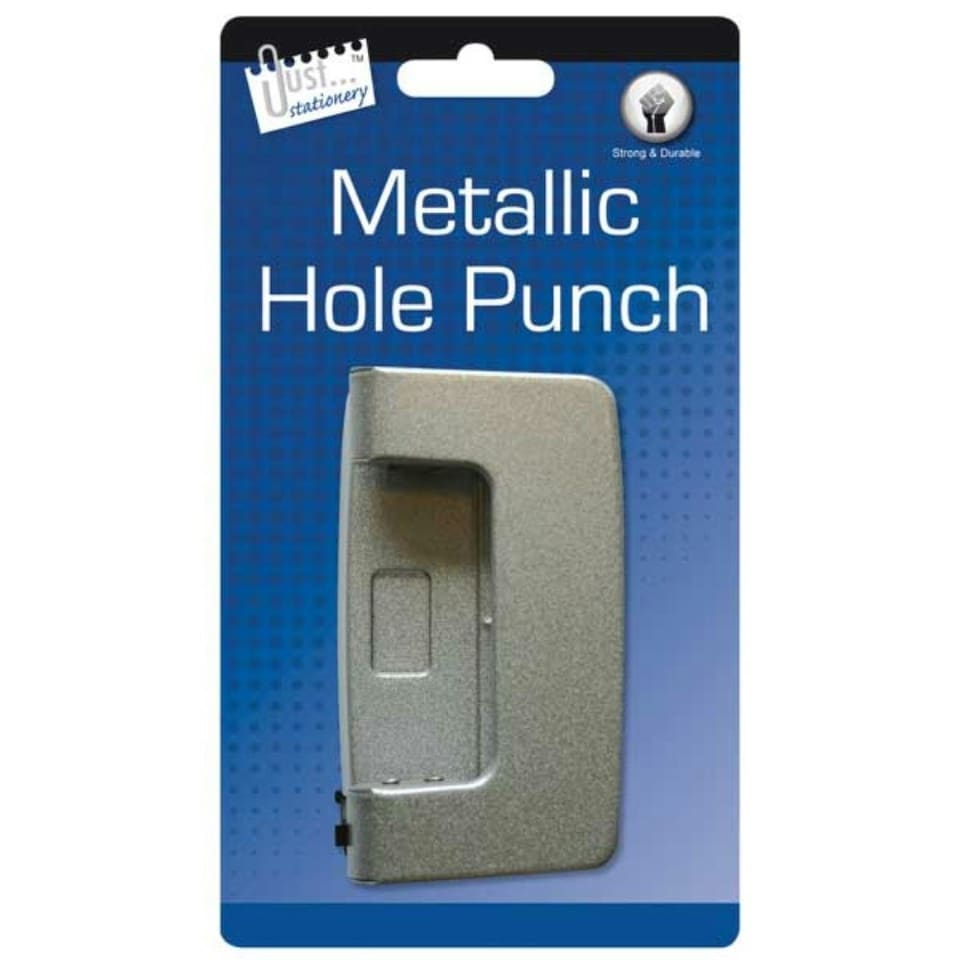 image 1 of Just Stationery 2 Hole Metallic Punch