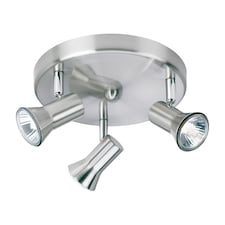 Magnum 3 Light Flush Brushed Steel, GU10
