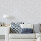 image 1 of Boutique Ornamental Texture Pearl Texture Wallpaper White | Cream