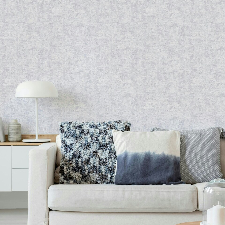 image 1 of Boutique Ornamental Texture Pearl Texture Wallpaper White | Cream