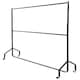 image 3 of House of Home Clothes Rail Two Tier Heavy Duty Garment Hanging Rack In Black 4ft long x 7ft | Black